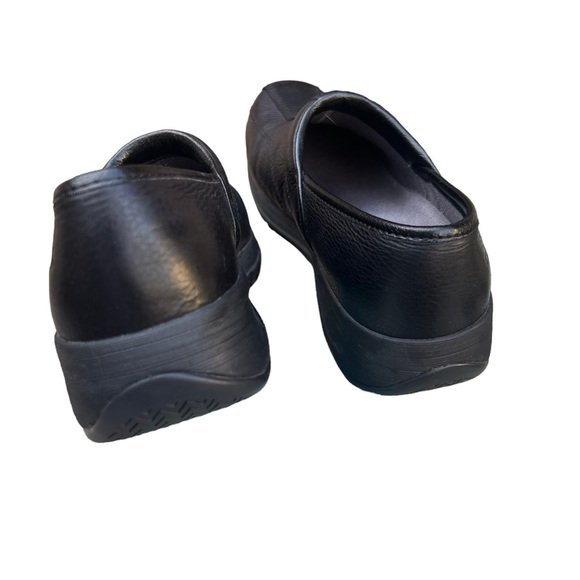 Dansko Black Leather Miles Clogs Women’s Size US 7 EU 37 Excellent Condition - Picture 5 of 9
